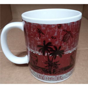 Island Heritage Expresso mug, brown
